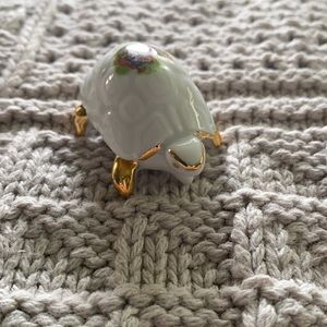 Vintage/Antique Limoges France Miniature Turtle Trinket Box